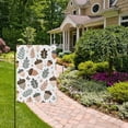 thumbnail image 5 of Palm Leaves Pattern Garden Flag House Banner 12" x 18" Double Sided Outdoor Yard Decoration, 5 of 6