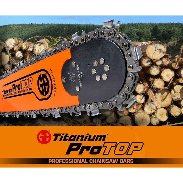 BREADEN　86tiptop GB TITANIUM PROTOP CHAINSAW BAR FITS HUSQVARNA LARGE MOUNT 36