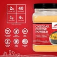 thumbnail image 6 of Hoosier Hill Farm Cheddar Cheese Powder, 1LB (Pack of 1) Free & Fast Shipping, 6 of 7