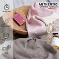 thumbnail image 5 of Evelynen Turkish Hand Towel Set of 4 (16" x 32" - Pink) Decorative Hand Towels for Kitchen and Bath, 5 of 5