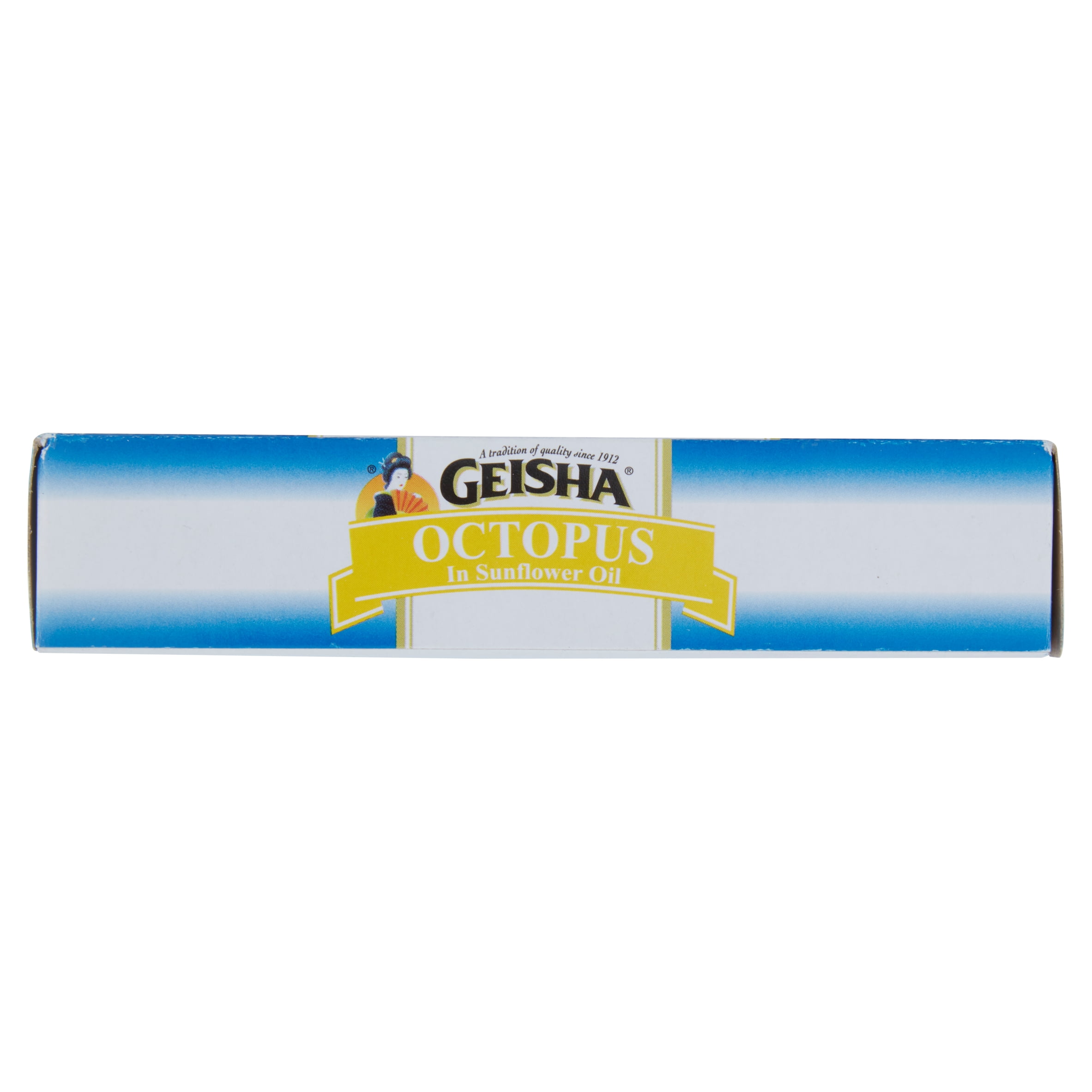 Geisha Octopus in Sunflower Oil, 3.75 Oz (106g), Ready to Eat in an Easy Open Can