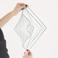 thumbnail image 3 of Square Wave | The Mesmerizing Kinetic Wind Spinner | Magical Calming Art Piece by Ivan Black, 3 of 5