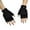 Black, variant on WTXUE Gloves Mittens Winter Knitted Convertible Fingerless Gloves Warm Mitten Glove for Women and Men Black One Size