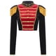 thumbnail image 3 of Disfraz de maestro de ceremonias de circo para mujer adulta de Halloween, chaqueta de terciopelo de manga larga, traje de carnaval de Navidad, festival de cosplay, rave, 3 of 5
