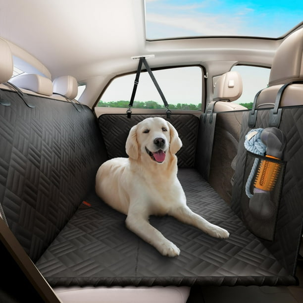 Funda de asiento de coche para perros ELLINI, extensor de asiento trasero, capacidad 180 kg