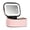 Pink, variant on Mini Makeup Bag with LED Mirror, Small Travel Makeup Bag with 3 Light Modes for Pool Parties and Work Touch-Ups, Pink