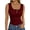 A-Wine Red, variant on Long Sleeve Womens Shirts Casual Henley Tops for Women Fall Button Down Blouses