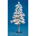 thumbnail image 1 of Holiday Bright Lights 9360090 3 ft. Flocked Prelit Artificial Tree with 191 Tips 50 Lights, Clear, 1 of 1