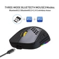 thumbnail image 4 of Bluetooth 3.0 Bluetooth 5.0 Ratón Inalámbrico Sensible Ratón Ergonómico Portátil 2.4G Advancent EL009748-00, 4 of 6