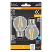 Sylvania Truwave G16.5 E26 (Medium) LED Bulb Soft White 60 Watt Equivalence 2 pk