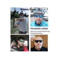 thumbnail image 2 of A Pair Of Black Polarized Sport Sunglasses With A Sport Strap, Fashionable Design Suitable For Both Men And Women, Perfect For Outdoor Activities Such As Cycling, Running, Fishing, Hiking, Skiing, Mot, 2 of 4