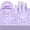 10 Guests(51 PCS), variant on Forfamy 3 Pack Party Tablecovers Birthday Party Decorations Birthday Table Decorations 53"x106" Table Cover, Shimmering Ideal for Bachelorette Anniversary Wedding Birthday Party