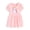 4# Pink Unicorn, variant on Toddler Girls Dinosaur Dress, Short Sleeve A-Line Sundress with Applique, Soft Summer Casual Red Dress, Size 5T