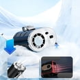thumbnail image 5 of High Speed Ice Waist Fan, Large Battery Ice Cooling Waist Hanging Fan, Hands Free Portable Personal Cooler, Powerful Fan for Outdoor Hiking Camping and Working, 5 of 8