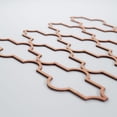 thumbnail image 4 of Ekena Millwork 23 3/8"W x 23 3/8"H x 1/4"T Large Casablanca Decorative Fretwork Wood Wall Panels, Cherry, 4 of 13