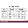 thumbnail image 3 of Berkshire Femmes Plus-Size Queen Soyeux Pure Contrôle Haut Collant 4489, Noir, 7X, 3 of 3