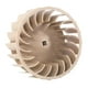thumbnail image 4 of Rueda de ventilador para secadora, WP697772, resistente para eje de motor de accionamiento, reparación de electrodomésticos, actualización, 697772,, 4 of 9