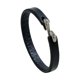 thumbnail image 3 of Pulsera de cuero para hombre y mujer, estilo retro vintage, joyería de moda, regalo Negro, 3 of 9