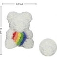 thumbnail image 4 of Vggrvlo Cute Rose Bear White Flower Teddy Bear Best Valentines Day Decorations Mothers Day Gifts for Mom Wife Women Gi-rlfriend, 4 of 7