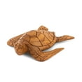 thumbnail image 5 of G6 Collection Wooden Tortoise Home Decor Sculpture Statue Hand Carved Accent Figurine Handcrafted Handmade Seaside Tropical Nautical Ocean Coastal Swimming Turtle Size: 8" Long x 6" Wide x 2" Tall, 5 of 8