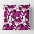 thumbnail image 2 of Designart Abstract Design Retro Pattern VI' Mid-Century Modern Throw Pillow - 18x18, 2 of 2