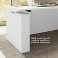 thumbnail image 5 of Stratus 72W Standing Desk with Modesty Panel in White - Engineered Wood, 5 of 8