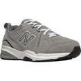thumbnail image 3 of New Balance Men's 608v5 Casual Comfort Cross Trainer Shoe Running, Grey Suede/Grey Suede, 12 2E US, 3 of 6