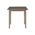thumbnail image 4 of Linon Peake Square Dining Table with Drop Leaf, Gray Wash, 4 of 14