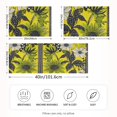 thumbnail image 2 of Yayeee Pillowcase Standard Size Set of 2 Satin Wrinkle Resistant Pillow Case, Yellow Flowers, 2 of 8