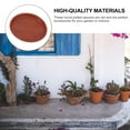 thumbnail image 3 of WAXIAYU 10pcs Flower Pot Trays Saucers Planter Tray Round Flower Pot Drip Pans Plates Trays Dishes Red. 5cm, 3 of 8