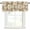White, variant on White Daisy Farmhouse Kitchen Valances for Windows, Garden Floral Honeybees Vintage Bathroom Window Valances 42x18 Inch Rod Pocket Window Treatments Valance Curtains for Living Room Bedroom Decor