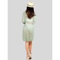 thumbnail image 4 of VESTIDO SALIDA DE PLAYA DE MUJER CON MANGA Y AMARRE, 4 of 5