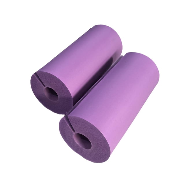 Almohadillas para brazo de silla de oficina, cubiertas elásticas para reposabrazos, cómodas, protectores de soporte para antebrazo, fundas de repuesto Púrpura