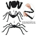 thumbnail image 4 of DODOING Halloween Spider Decoration Black Halloween Prop Giant Scary Haunted House Prop Indoor Outdoor(50CM/75CM/90CM Simulation Spider/Black), 4 of 8