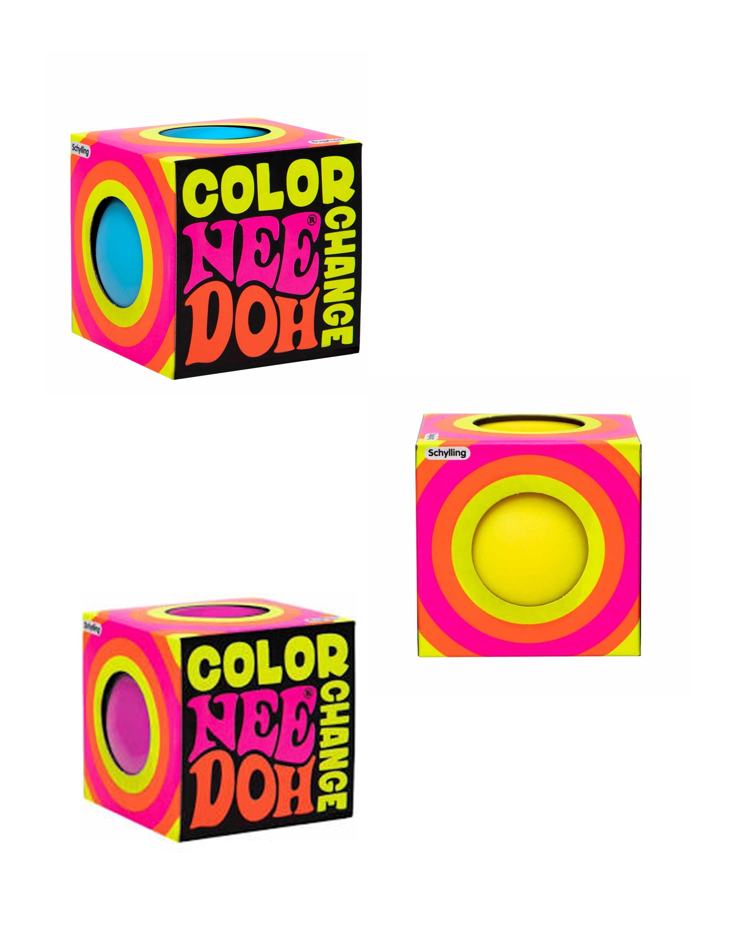 Nee-Doh Schylling Color Change Groovy Glob! 