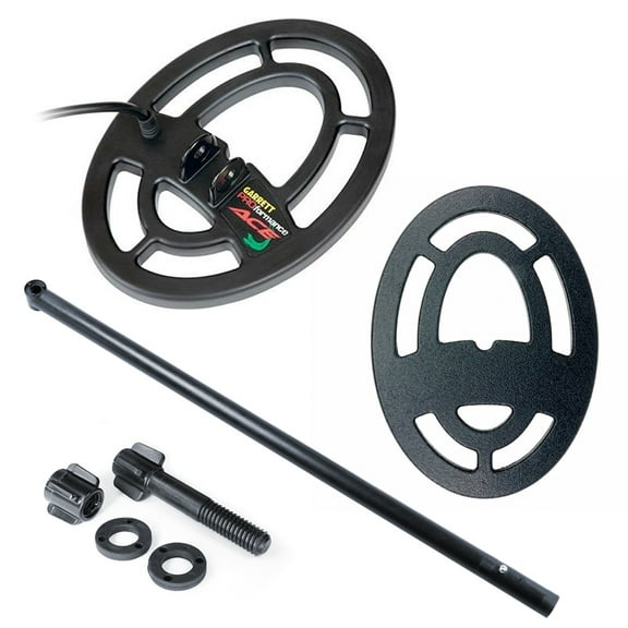 Garrett ACE Series 6.5 x 9 Elliptical PROformance Coil, Cover, Rod, Hardware