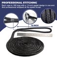thumbnail image 4 of ACY Marine Double Braided Nylon Dock Line (Black 1/2-Inch x 20-Feet), 4 of 4