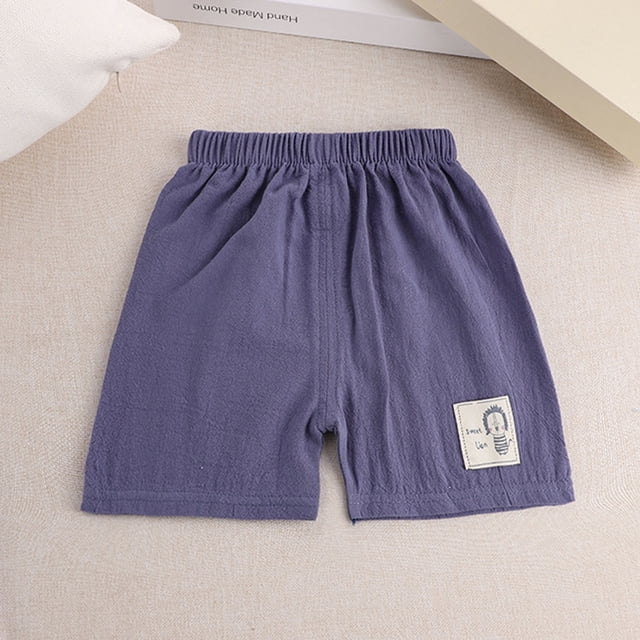 Salopette Courte en Denim Mignonne pour Enfants, Été, Imprimé, Garçons et Filles