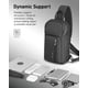thumbnail image 4 of MARK RYDEN Mochila Impermeable con Compartimento para Tablet de 11 Pulgadas, Mochila Ligera Cruzada para el Pecho, 4 of 9