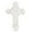1pc-White, variant on Sungmor 4PC Heavy & Sturdy Embossed Cast Iron Cross Decor for Wall, Beautiful Vintage Decorative Hanging Crosses Wall Decor, Distressed White & Green Religious Wall Sculptures Metal Wall Arts Crosses