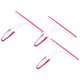 thumbnail image 1 of EeaseMX Limpiador de vidrio TPR de plástico para el hogar, 3 unidades, práctico limpiador de agua para baño, para ventanas, puertas, vidrio y azulejos (rosa), 1 of 8