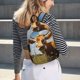 thumbnail image 5 of Easygdp Daisy Flower Field Cow Mochila de Lona Resistente para Laptop, Compatible con Laptops de 15 a 17 pulgadas, Ideal para Escuela, Trabajo y Viajes-Medium, 5 of 5