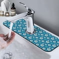 thumbnail image 7 of Pofeuu Daisies Flowers Print Splash Guard for Sink Faucet Sink Gadgets-Splash Guard Behind Faucet Drip Catcher for Kitchen, Bathroom,Sink Mat, 7 of 7