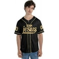 thumbnail image 2 of Lotusprinthandmade Personalized Name Christian Jesus Forgiven Unisex Baseball Jersey XS-5XL Multicolor, 2 of 5