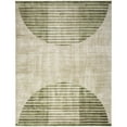 thumbnail image 6 of Nourison Astra Machine Washable 7'10" x 10' Ivory Olive Mid-Century Modern Indoor Rug, 6 of 9