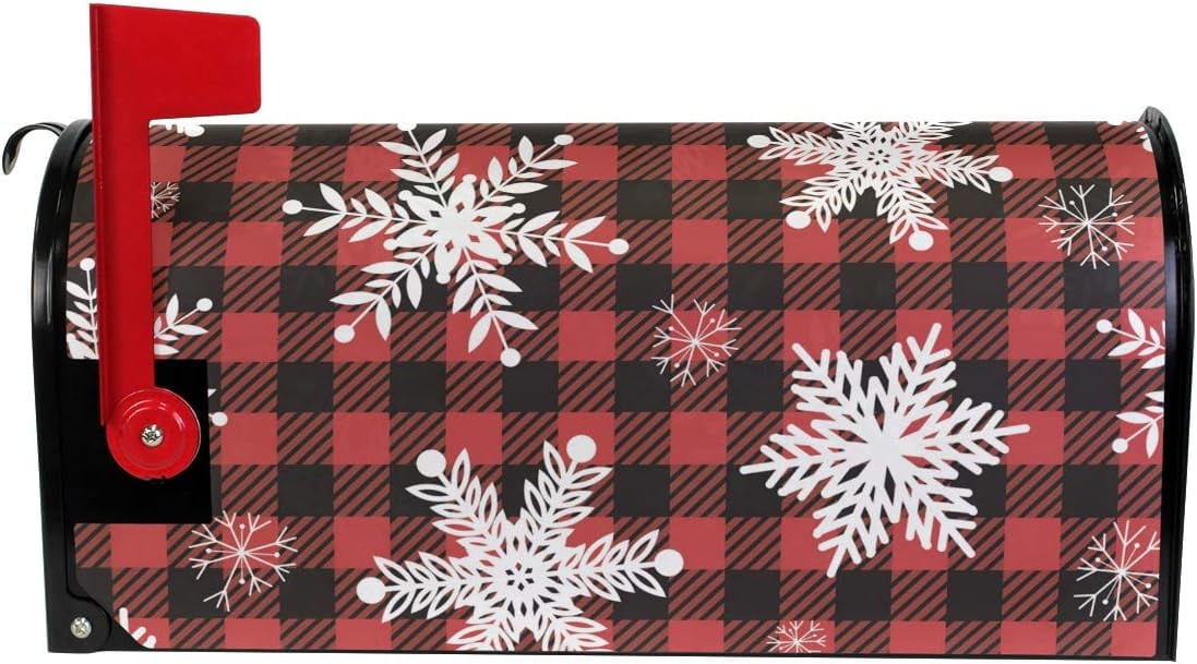 Christmas Magnetic Mailbox Cover for Standard Mailboxes