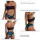 thumbnail image 5 of Traje de baño sin tirantes de cintura alta Nikou para mujer verano, 5 of 6