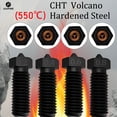 thumbnail image 2 of Boquilla de acero endurecido CHT Volcano para impresora 3D, boquillas de alto flujo de 550° y alta calidad para Artillery Sidewinder X1 X2 Vyper Hotend, 2 of 5