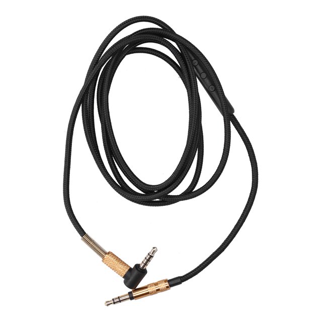 Cable de audio para auriculares, Cable de audio para auriculares con cable de audio con control de volumen Cable para auriculares Rendimiento confiable