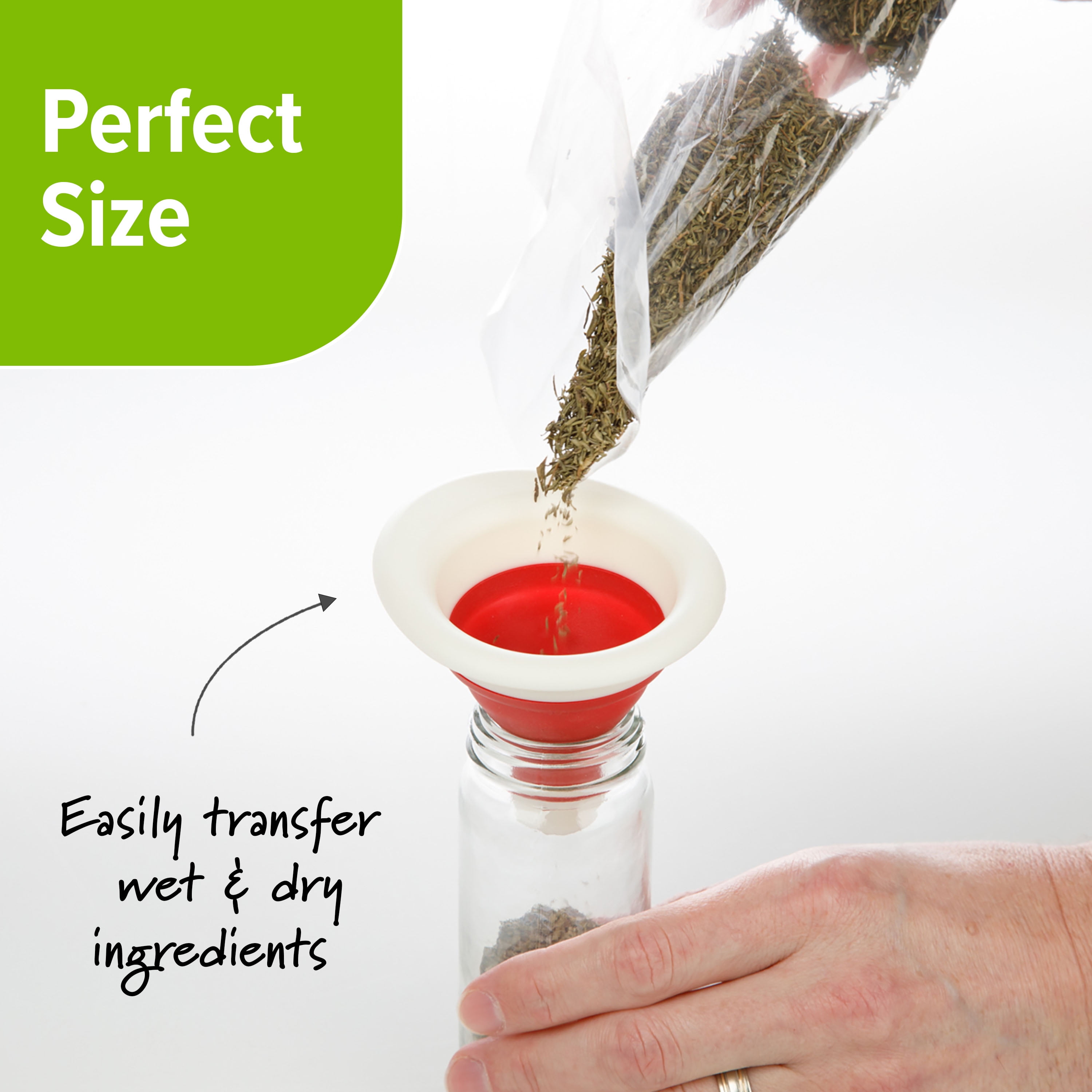 Collapsable Mini Funnel - Abundant Kitchen